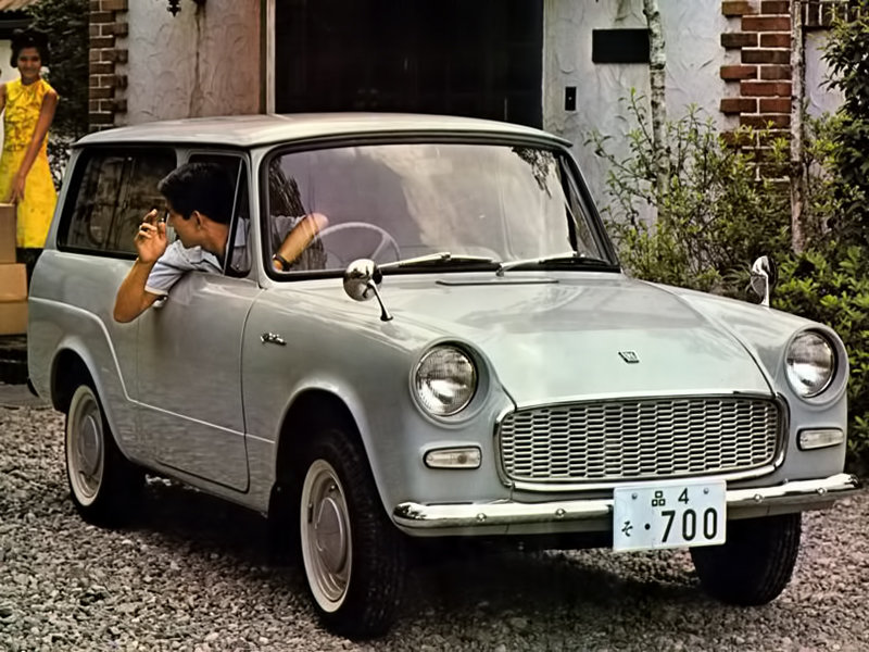 Toyota Publica (UP16V) 1 поколение, универсал (06.1962 - 04.1969)